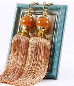 Tassels for <strong>Curtains</strong> Fringes with Decorative Tassels <strong>Curtain</strong> <strong>Tie</strong> <strong>Backs</strong> - Product Image 1