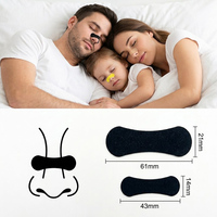 Bandes nasales jetables pour le sommeil, design personnalisé imprimé, vente en gros avec emballage à marque privée