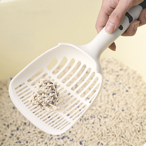 พลั่วตักอุจจาระสัตว์เลี้ยงพลั่วตักทรายแมวพลาสติกมีรูเล็กๆพลั่วเหมืองมูลสัตว์20L พื้นที่ด้านในพลั่วตักทรายแมว - Product Image 4