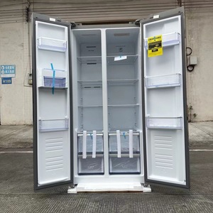 Réfrigérateur domestique sans givre à refroidissement par air, argenté, haute qualité, grande capacité, double porte, réfrigérateurs intelligents - Product Image 3