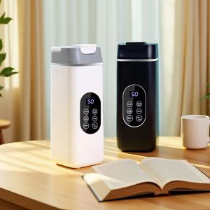 Copo Liquidificador Portátil Sem Fio com 12 Lâminas, Quebra Gelo, Autolimpante, Capacidade de 420ml, 50W, USB Tipo C, Multivelocidade - Product Image 1