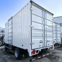 Nouvelle Chine Sinotruck Howo Mini Van Transport d'occasion 4x2 Van Box Cargo Howo 4x2 Van Cargo Truck