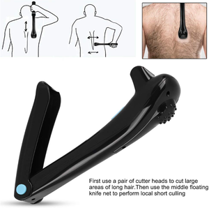 Epsilon - Maquinilla de Afeitar Eléctrica de Mango Largo para Espalda y Cuerpo, Cuchillas de Afeitar, Depiladora, Rasuradora para Vello Corporal y de Espalda - Product Image 4