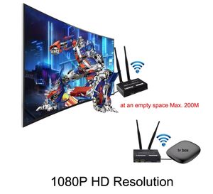 1 à 3 RX <span class=keywords><strong>HDMI</strong></span> Wireless Extender Kvm 5.8G HD Transmission Projector 200M 1080P Wireless Video <span class=keywords><strong>Extension</strong></span> - Product Image 4