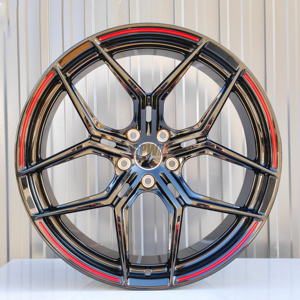 Jantes monobloc forgées sur mesure, 15-26 pouces, noires, pour Mercedes, <span class=keywords><strong>Chevrolet</strong></span> <span class=keywords><strong>Corvette</strong></span> <span class=keywords><strong>C7</strong></span> C8 de luxe - Product Image 6