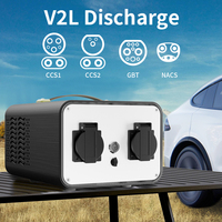 OLINK Nouveau Design DC 30A 5.5KW 3 Mètres Prise Américaine Personnalisable Déchargeur Portable V2L pour Voyages en Extérieur