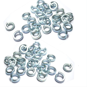 <span class=keywords><strong>Rondelle</strong></span> à ressort ouverte en acier au carbone DIN127 M3 M4 M5 M6 M8 M10, zinguée, nickelée, noire, en acier inoxydable 18-8 - Product Image 2