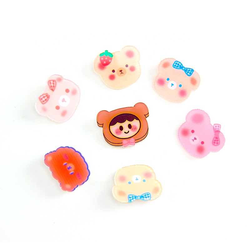 Индивидуальный Логотип эпоксидный Печатный Прозрачный значок для лацканов Пластиковый Акриловый эпоксидный значок для лацканов на заказ