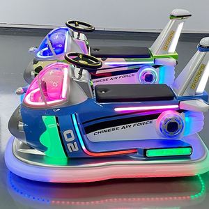 Manège pour enfants : Voiture de parc d'attractions, équipement de divertissement attrayant, voiture tamponneuse avion pour enfants - Product Image 6