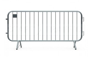 Fabbrica della cina a buon mercato movimento personalizzato in metallo in acciaio inossidabile per la difesa della folla di controllo temporaneo recinzione in ferro cavallo barriera stradale - Product Image 4