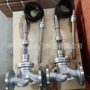 Vanne de régulation de température à commande électrique manuelle ZZWP-16, personnalisable par le fabricant d'équipement d'origine (OEM) pour les fluides de base - Product Image 5