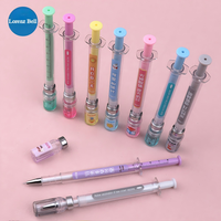 Stylos Gel en Forme de Seringue en Promotion – Cadeau Créatif, Stylo Neutre Injecteur pour l'École, Mignon pour Infirmières et Étudiants, Papeterie d'Écriture