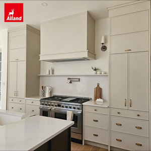 Ensemble de meubles de cuisine Alland Luxury Fitted Smart en bois massif avec finition laquée, style campagnard anglais, complet avec tiroirs - Product Image 2
