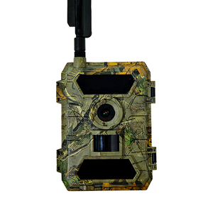Caméra de chasse portable et étanche 4G avec contrôle par application extérieure 36MP 2K infrarouge Vision nocturne du sentier de la faune <span class=keywords><strong>GSM</strong></span> sans fil 36MP - Product Image 1