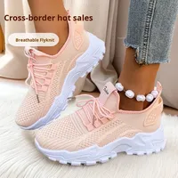 Chaussures de sport décontractées pour femmes, légères et respirantes, confortables et durables, nouvelle collection printemps 2026, vente en gros, dropshipping transfrontalier