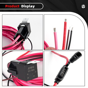 Auto Relay Kit <b>12V</b> 40A Waterproof With Wiring Harness For Fuel <b>Pump</b> Upgrade P/N3024 - Product Image 5