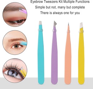 Juego de Pinzas para Cejas y Pestañas Postizas, 3 Días, Venta al Por Mayor, Fabricante, GZ RTS, Pedido Mixto a Granel - Product Image 3