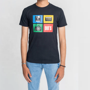 Camisetas de Algodón Pima para Hombre con Impresión de Transferencia de Calor con Logotipo de Algodón - Product Image 4