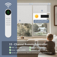 Ultra Sessiz Akıllı Elektrikli Stor Perdeler Tuya Zigbee 3.0 Motorlu Pencere Gölgelikleri Çift Yönlü Geri Bildirimli Uygulama Kontrolü ile