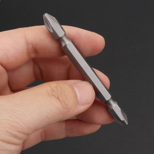 Punte per Cacciavite Professionali in Acciaio S2 a Doppia Testa PH2 e Anello Magnetico Rivestito in Titanio, Punte a Torsione per Utensili Elettrici - Product Image 3