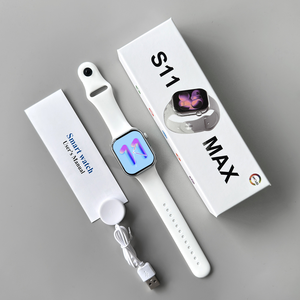 Nuovo <span class=keywords><strong>Smartwatch</strong></span> S11MAX Quadrato con Cinturino in Silicone, Display TFT Magnetico, 5-10 Giorni di Autonomia, Impermeabile, Contapassi, Monitoraggio Battito Cardiaco - Product Image 3