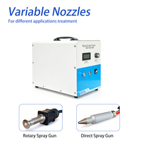 Máquina de Tratamiento de Superficies por Plasma de Bajo Precio, Máquina de Limpieza de Superficies por Plasma de Alta Potencia con Corona Rotatoria