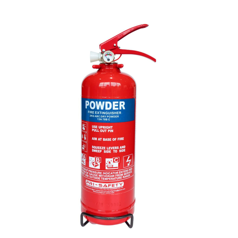 PRI SAFETY Portable ABC Dry Powder