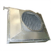 Radiateur à ailettes résistant aux acides pour la récupération de chaleur des gaz de combustion, permettant de réduire la consommation d'énergie des groupes électrogènes et la récupération des gaz usagés