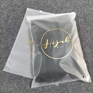 Bolsas de Embalaje con Cierre Reciclables Personalizadas a <span class=keywords><strong>Precio</strong></span> de Fábrica, Bolsas de Embalaje para Ropa con Impresión de Logotipo en Serigrafía - Product Image 1