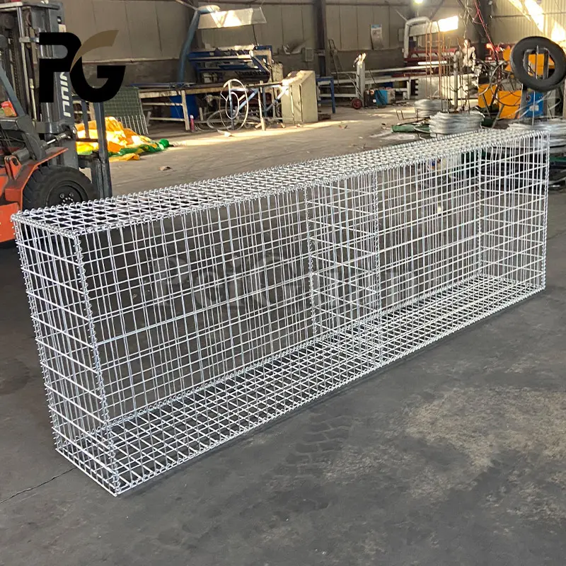 Rifornimento della fabbrica Saldato scatola di Gabion Muro Di Sostegno Saldata di gabion parete