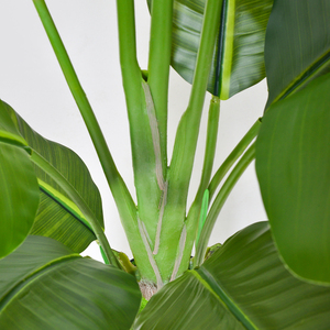 Goedkope decoratieve bonsai reizigerpalmen paradijsvogelpalm kunstplant van plastic te koop - Product Image 6