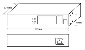 10/100M Smart PoE <b>Switch</b> 8*10/100Base-TX RJ45 Ports + 2*10/100Base-TX <b>Network</b> <b>Switches</b> - Product Image 3