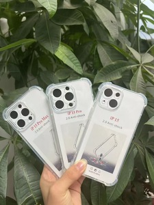 เคสใสสำหรับ <span class=keywords><strong>iPhone</strong></span> 17 <span class=keywords><strong>PRO</strong></span> MAX 2.0มม. ทนทานดูดซับแรงกระแทกมุมเสริมฝาครอบโทรศัพท์ TPU สำหรับ <span class=keywords><strong>iPhone</strong></span> 17 16 15 14 13 <span class=keywords><strong>12</strong></span> - Product Image 3