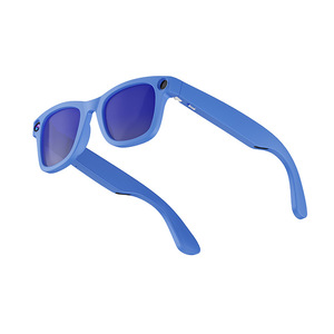 G300 Smart <b>Glasses</b> 8MP Dual <b>Camera</b> Anti-shake Photo Video Bluetooth Voice Calling Music Playback Black - Product Image 2