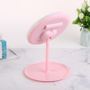 Fornitura di fabbrica all'ingrosso di cosmetici LED specchio di stoccaggio a specchio Smart LED regolabile LED specchio da tavolo <span class=keywords><strong>per</strong></span> il trucco - Product Image 4