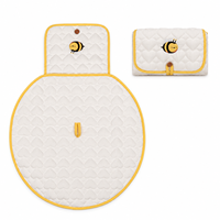 Sac à langer pliable personnalisé avec motif animal matelassé