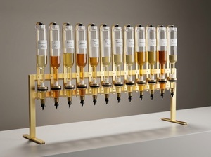 Disponible en Almacén de EE. UU., 12 Piezas de Dispensadores de Perfume Dorados de 375 ml y 500 ml, Exhibidores de Aroma Premium para Mostrador, para Tiendas de Belleza y Boutiques - Product Image 5