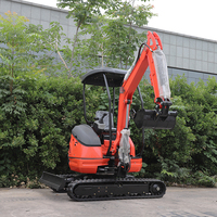 Mini-excavatrice sur chenilles de 2,5 tonnes à moteur EPA, petite pelle hydraulique compacte pour la construction et l'agriculture – Meilleures ventes