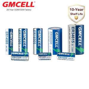 Batería LiSOCl2 de Fábrica OEM ER14505 ER14250 E17505 ER34615 ER26500 con Almohadillas de Soldadura - Product Image 2
