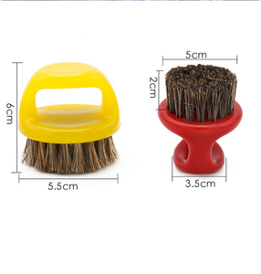 Brosse à barbe et à cheveux pour hommes, à <span class=keywords><strong>poils</strong></span> <span class=keywords><strong>de</strong></span> <span class=keywords><strong>sanglier</strong></span> doux, avec logo personnalisé, pour le <span class=keywords><strong>rasage</strong></span> du visage et des jointures, et brosse à doigts en <span class=keywords><strong>poils</strong></span> <span class=keywords><strong>de</strong></span> <span class=keywords><strong>blaireau</strong></span> pour barbier - Product Image 3