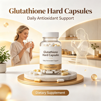 Capsules dures de glutathion végétaliennes/gélatineuses 5g – Soutien antioxydant quotidien – Complément alimentaire naturel