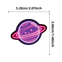 60% de réduction sur le déstockage : Autocollants découpés au laser Graffiti Astronaute Néon, Service d'impression d'autocollants personnalisés, Autocollant en vinyle imperméable