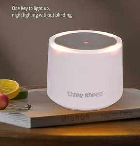 Máquina portátil de ruido blanco Iluminación de música cálida 36 sonidos relajantes para calmar y máquina de ayuda para dormir - Product Image 4