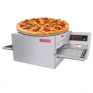 Four à pizza automatique commercial Bakers Rock de 16 pouces pour restaurant - Product Image 1