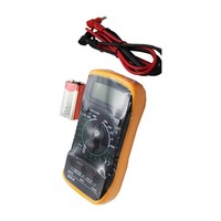 XL830L multimeter genggam digital, lampu belakang LCD portabel deteksi tegangan AC /DC