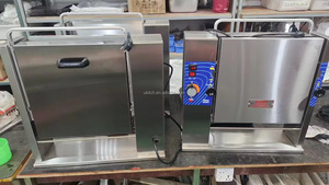 Nuevo diseño automático <span class=keywords><strong>hamburguesa</strong></span> y pan para perros calientes tostadora Vertical pan parrilla máquina eléctrica 220V - Product Image 3