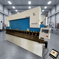 Prensa Plegadora Hidráulica Automática CNC LONGBOW CT8 TP10 de 3+1 Ejes, Máquina de Plegado de Chapa Metálica de Alta Precisión para Placas de Acero