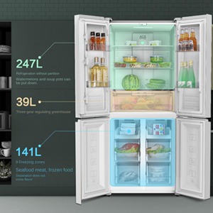 Factory OEM Storage Commercial Four Doors <b>Refrigerators</b> Bottom Freezer Fridge Smart <b>Refrigerator</b> for Home Equipmen - Product Image 2