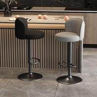Chaises de bar européennes de luxe confortables, style nordique, chaises de bar pour la maison, décoration de restaurant, tabourets de bar pour la cuisine