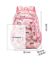 Nouveauté Sacs d'École Mignons Filles Imprimé Dessin Animé Designer Pas Cher Meilleur Cartable Enfants Sac à Dos Écolier